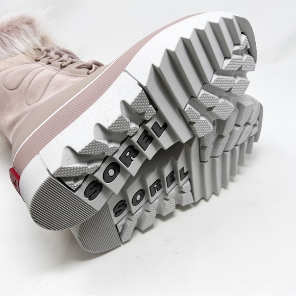 Sorel Joan of Arctic Next Boots Mauve Vapor Pink Waterproof Winter Size 6.5 9 - Picture 8 of 9